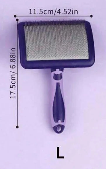 Dog Grooming Brush for Detangling Dematting and Shedding Control