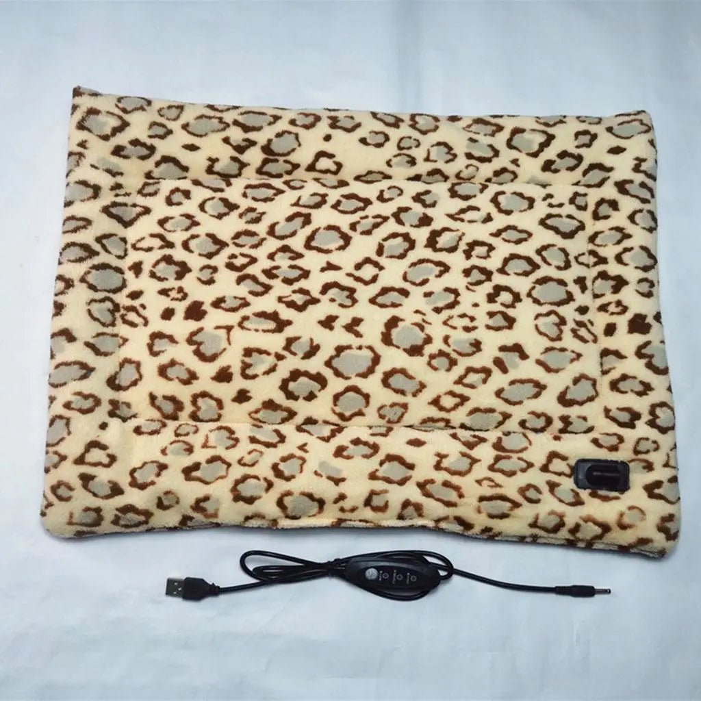 Waterproof Pet Heating Pad Adjustable Temperature Heated Mat