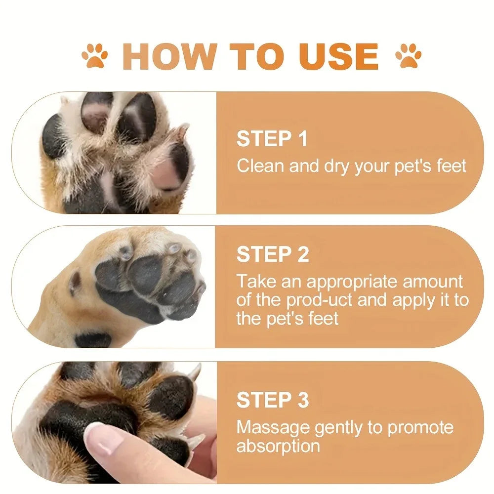 Dog Paw Balm Lick-Safe Moisturizing Soothing Foot Cream
