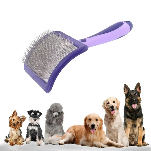 Dog Grooming Brush for Detangling Dematting and Shedding Control