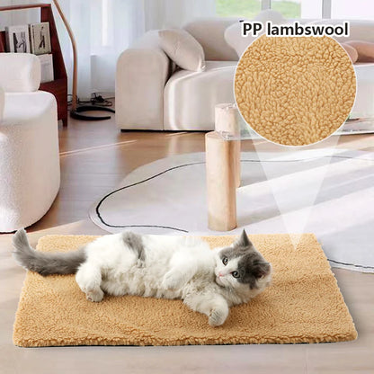 Self Heating Pet Mat Soft Dog and Cat Bed