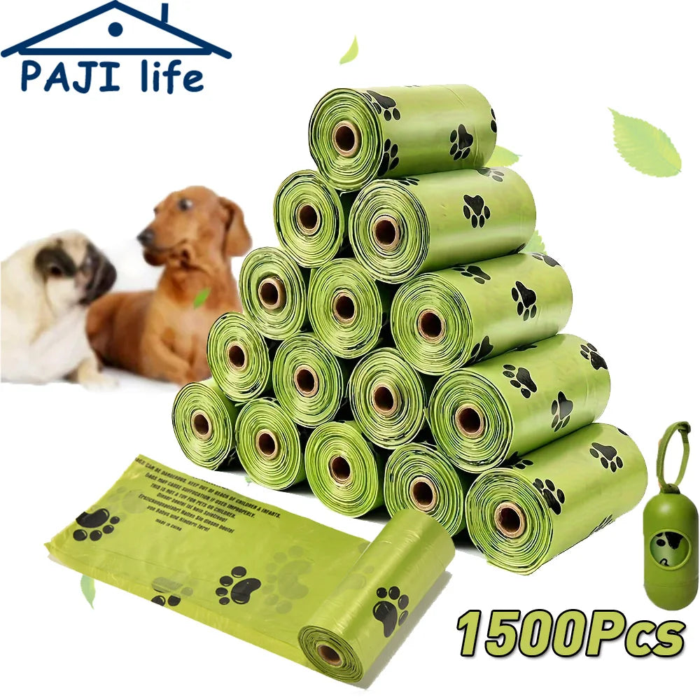 Biodegradable Dog Poop Bags Leak-Proof Pet Waste Bags