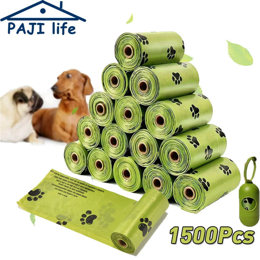 Biodegradable Dog Poop Bags Leak-Proof Pet Waste Bags