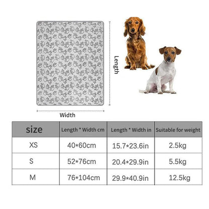 Winter Soft Dog Cat Blanket Washable Indoor Pet Mat