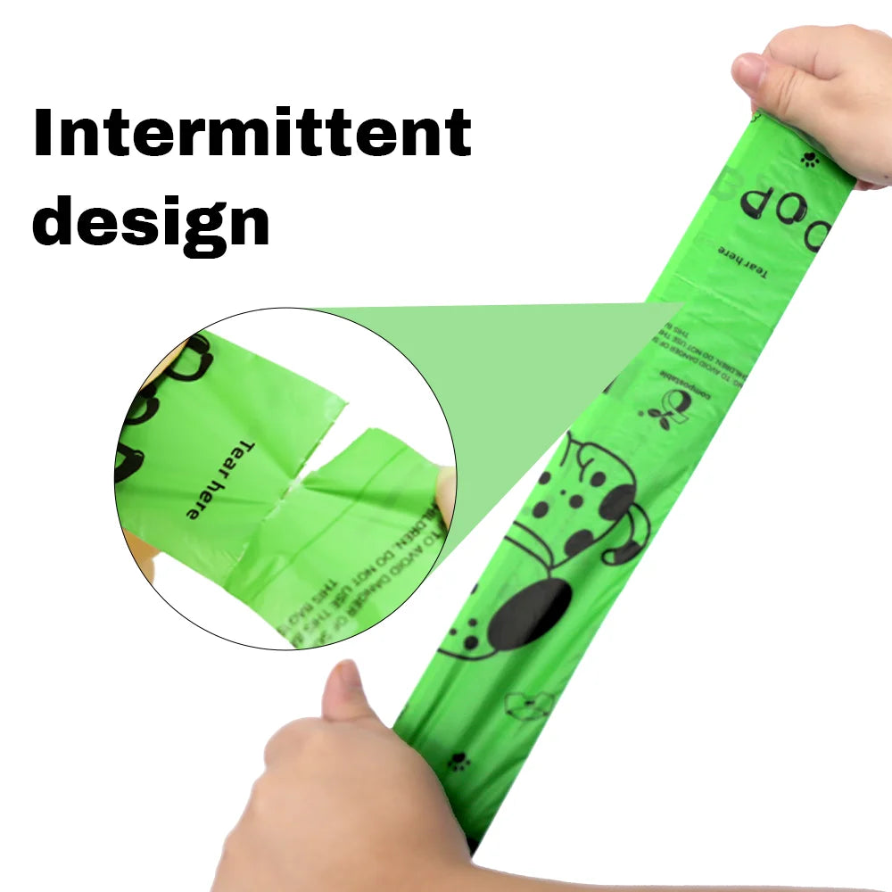 Biodegradable Dog Poop Bags with Dispenser Compostable Pet Waste Bags