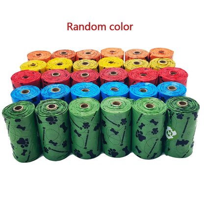 Biodegradable Dog and Cat Poop Bags with Dispenser