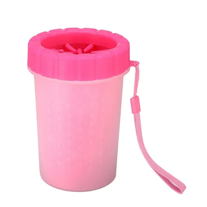 Portable Dog Paw Cleaner Cup Automatic Pet Foot Washer