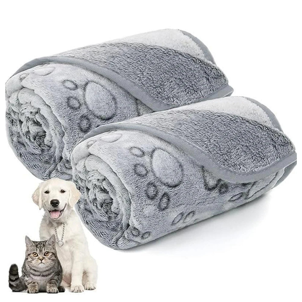 Winter Soft Dog Cat Blanket Washable Indoor Pet Mat