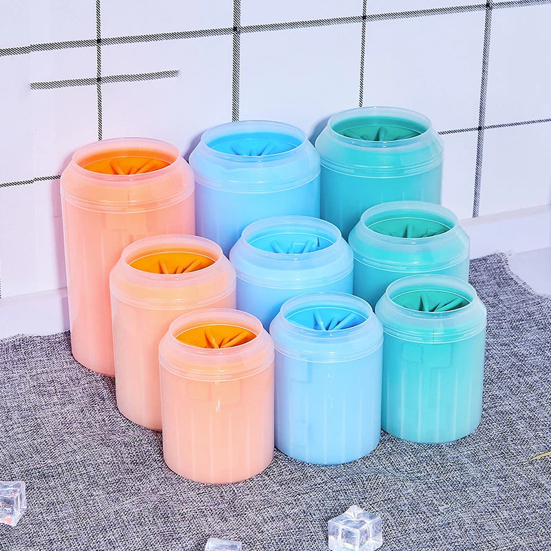 Dog Paw Cleaner Cup Soft Silicone Portable Foot Washer