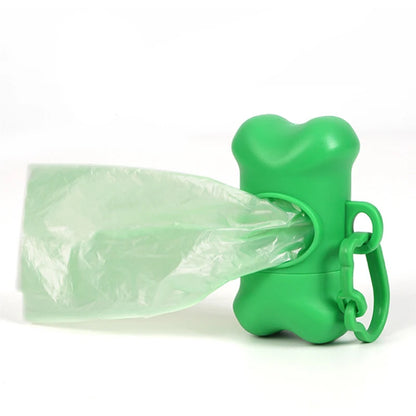 Pet Waste Bag Dispenser with 10 Dog Poop Rolls