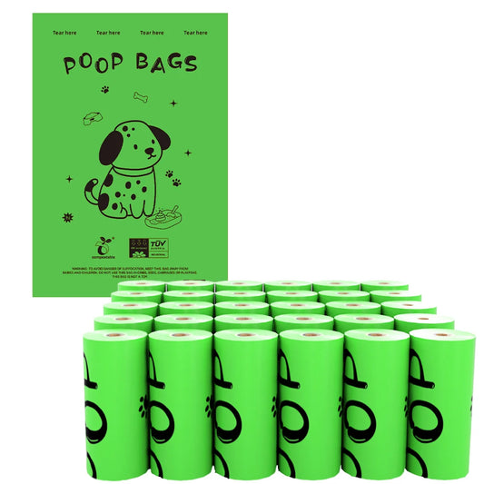 Biodegradable Dog Poop Bags with Dispenser Compostable Pet Waste Bags