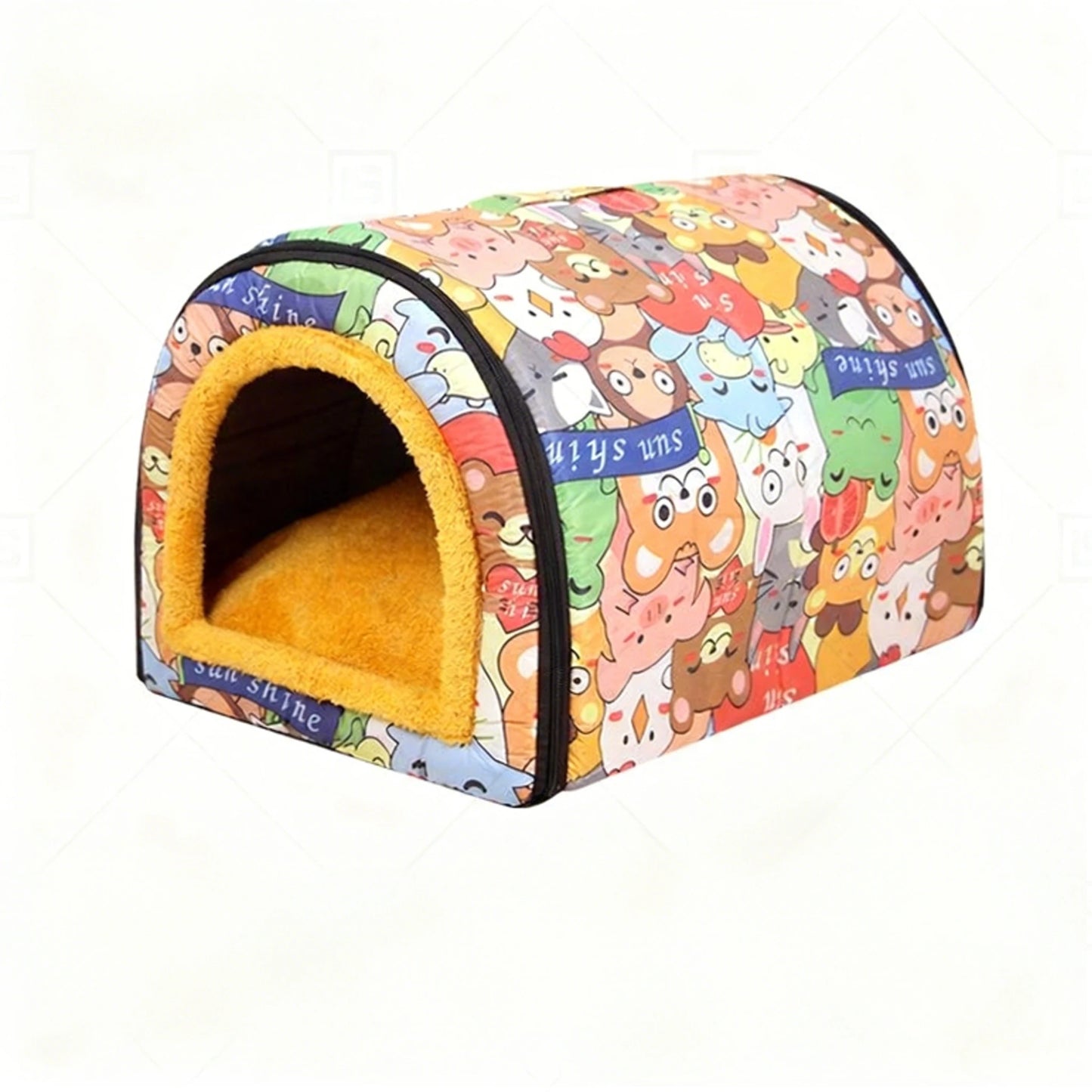 Soft Cozy Pet Dog House Bed for Small Dogs
