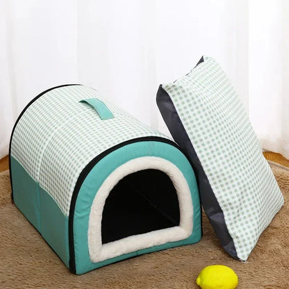 Soft Cozy Pet Dog House Bed for Small Dogs