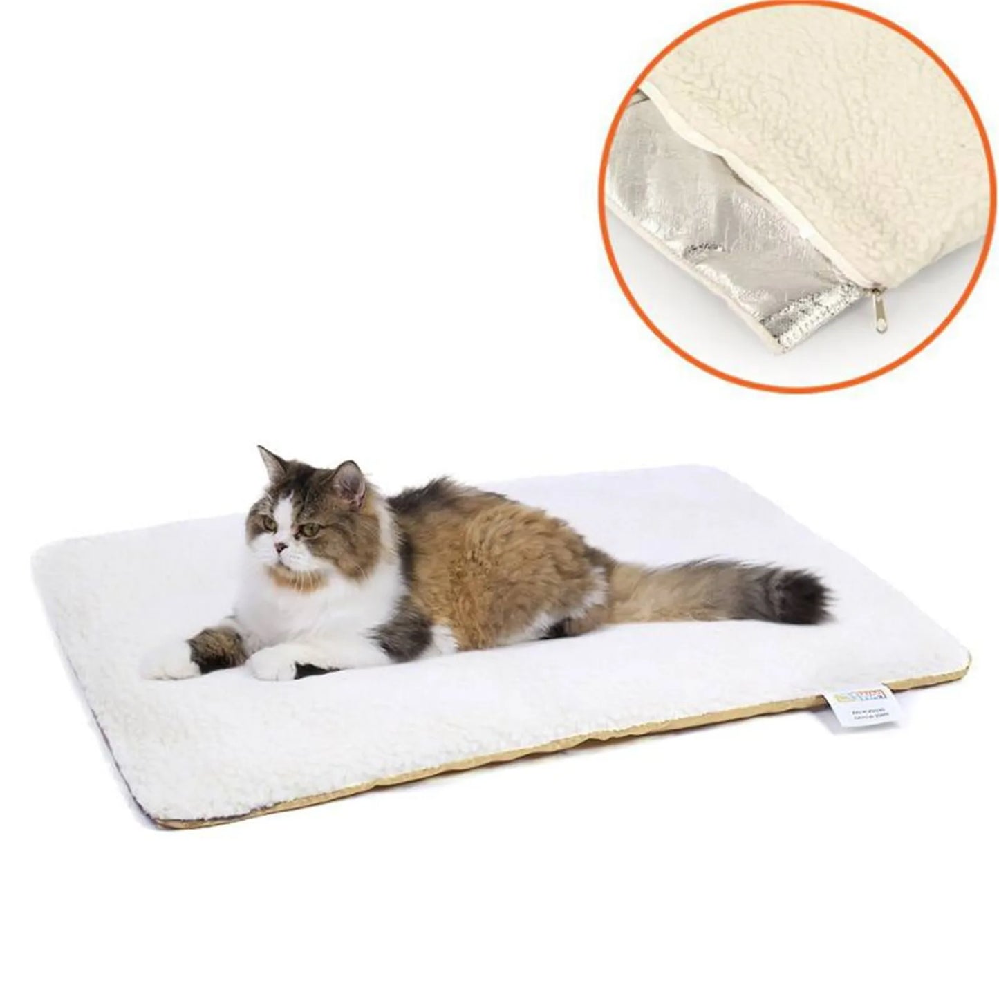 Self-Heating Pet Pad Warming Mat for Cats Dogs