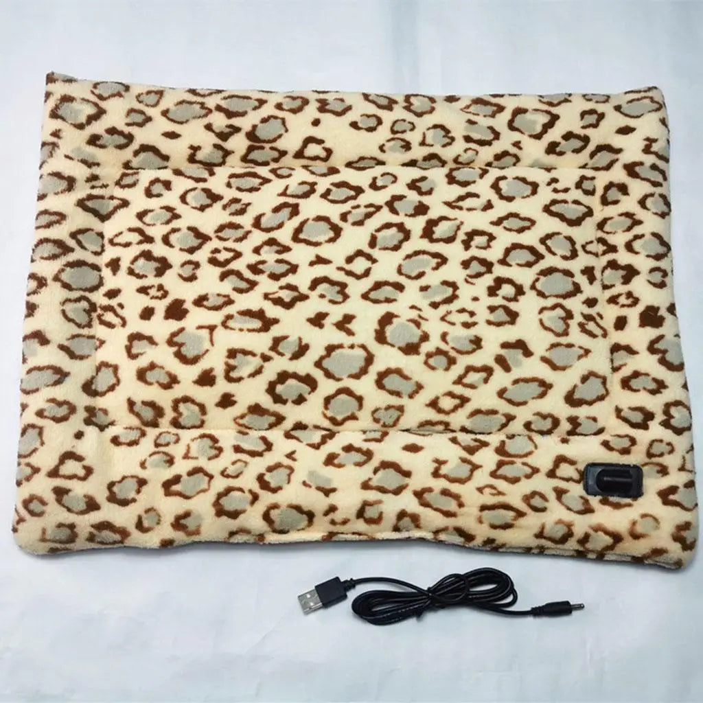 Waterproof Pet Heating Pad Adjustable Temperature Heated Mat