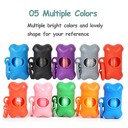 Pet Waste Bag Dispenser with 10 Dog Poop Rolls
