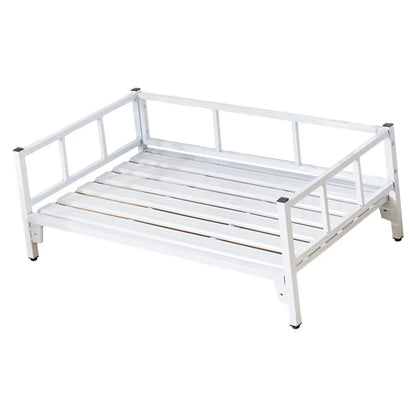 Adjustable Dog Bed with Rails and Non-Slip Feet