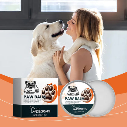 Paw Balm for Dogs Repair Dry Cracked Paws 30g