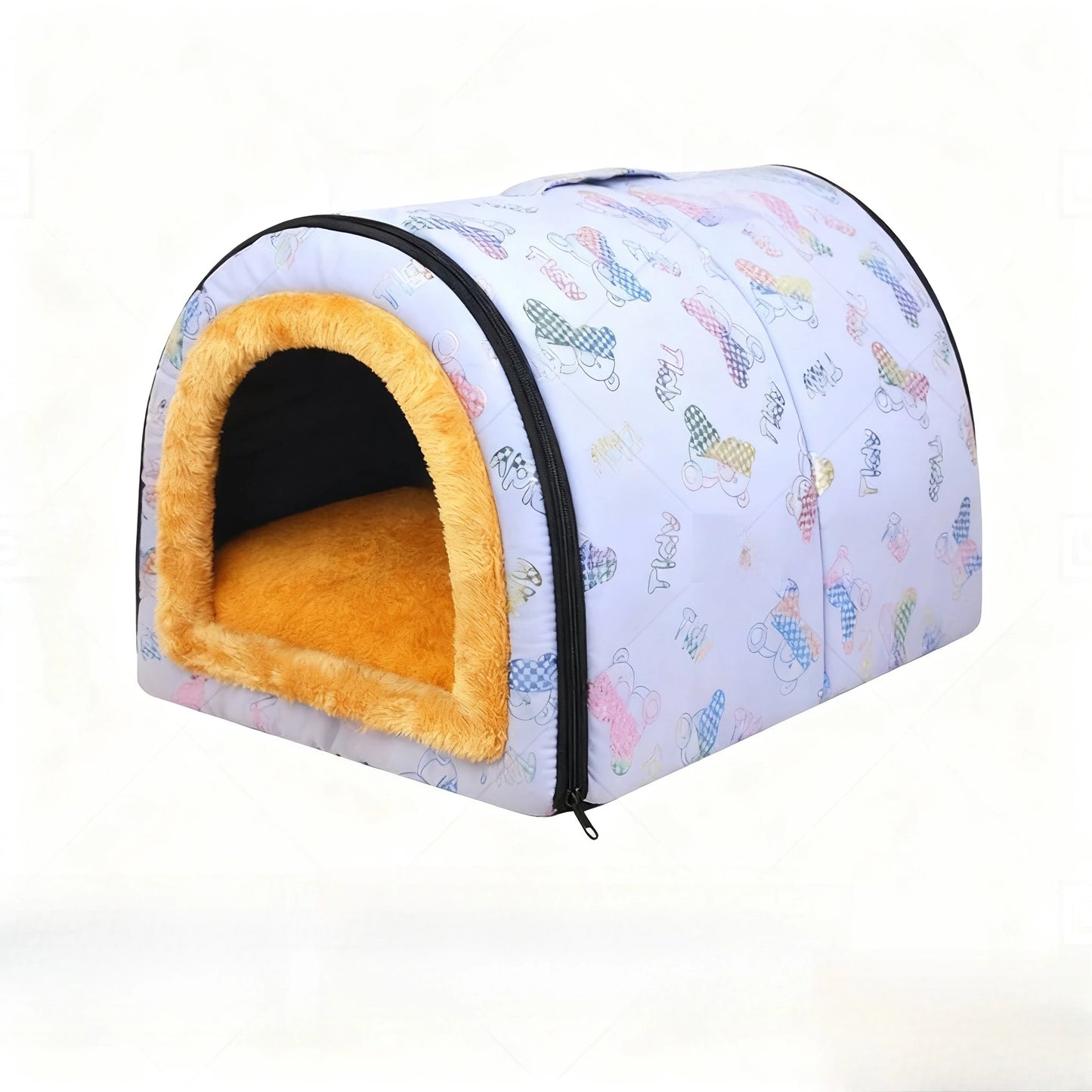Soft Cozy Pet Dog House Bed for Small Dogs