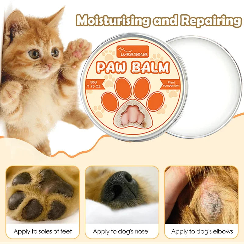 Pet Paw Moisturizing Cream Natural Balm for Dogs and Cats