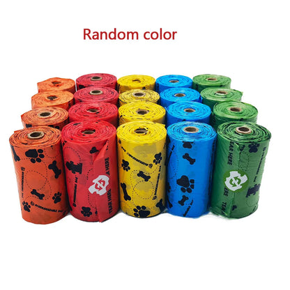 Biodegradable Dog and Cat Poop Bags with Dispenser