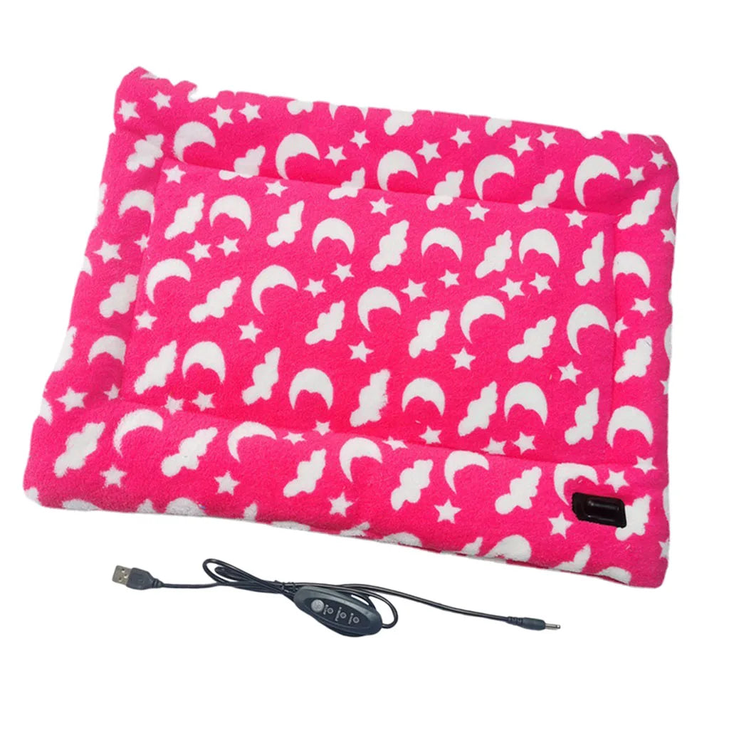 Waterproof Pet Heating Pad Adjustable Temperature Heated Mat