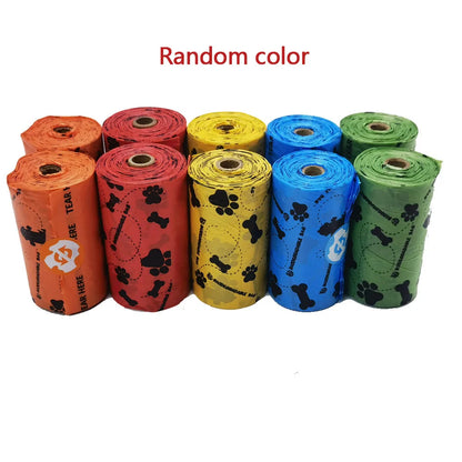 Biodegradable Dog and Cat Poop Bags with Dispenser