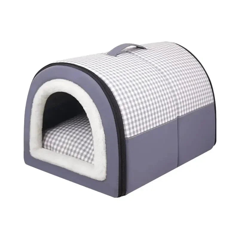 Soft Cozy Pet Dog House Bed for Small Dogs
