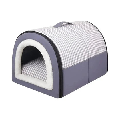 Soft Cozy Pet Dog House Bed for Small Dogs