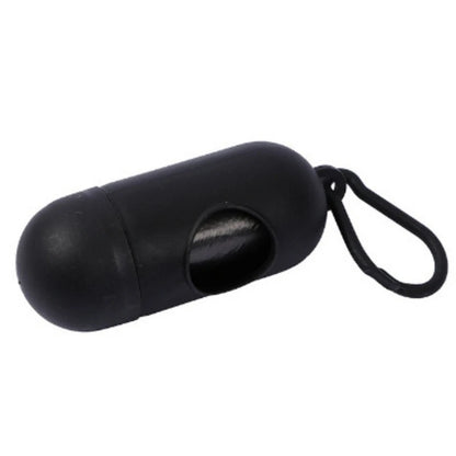 Portable Dog Poop Bag Holder Capsule Shape Dispenser