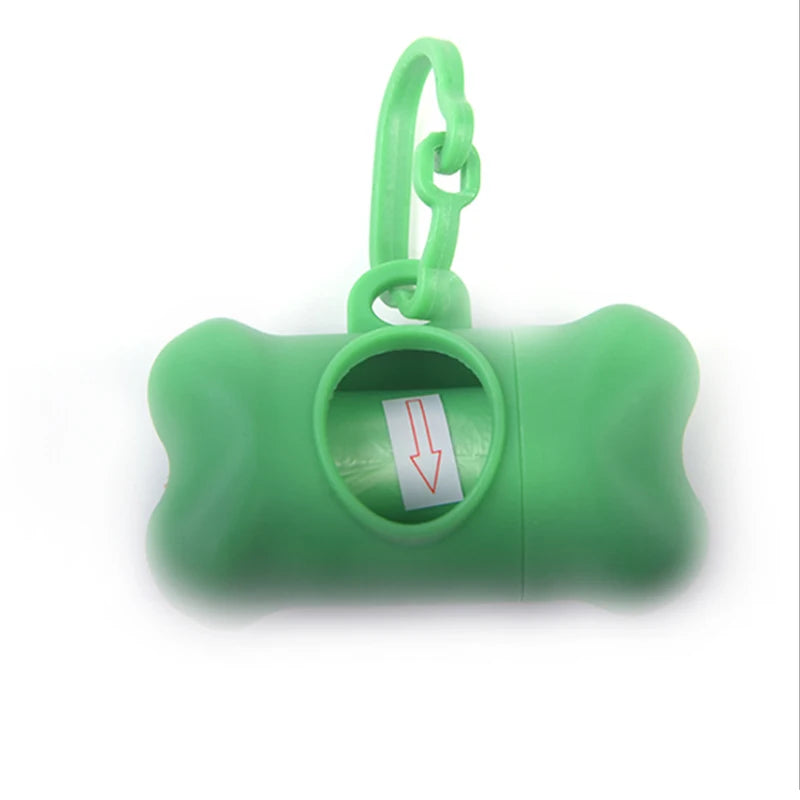 Pet Waste Bag Dispenser with 10 Dog Poop Rolls