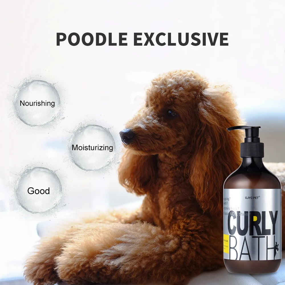 Poodle Dog Shampoo Brightening Formula for Soft Shiny Fur
