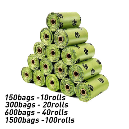 Biodegradable Dog Poop Bags Leak-Proof Pet Waste Bags