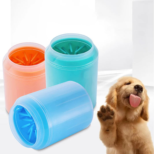 Dog Paw Cleaner Cup Soft Silicone Portable Foot Washer
