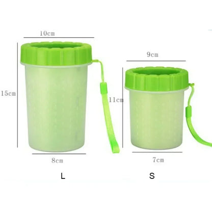 Portable Dog Paw Cleaner Cup Automatic Pet Foot Washer