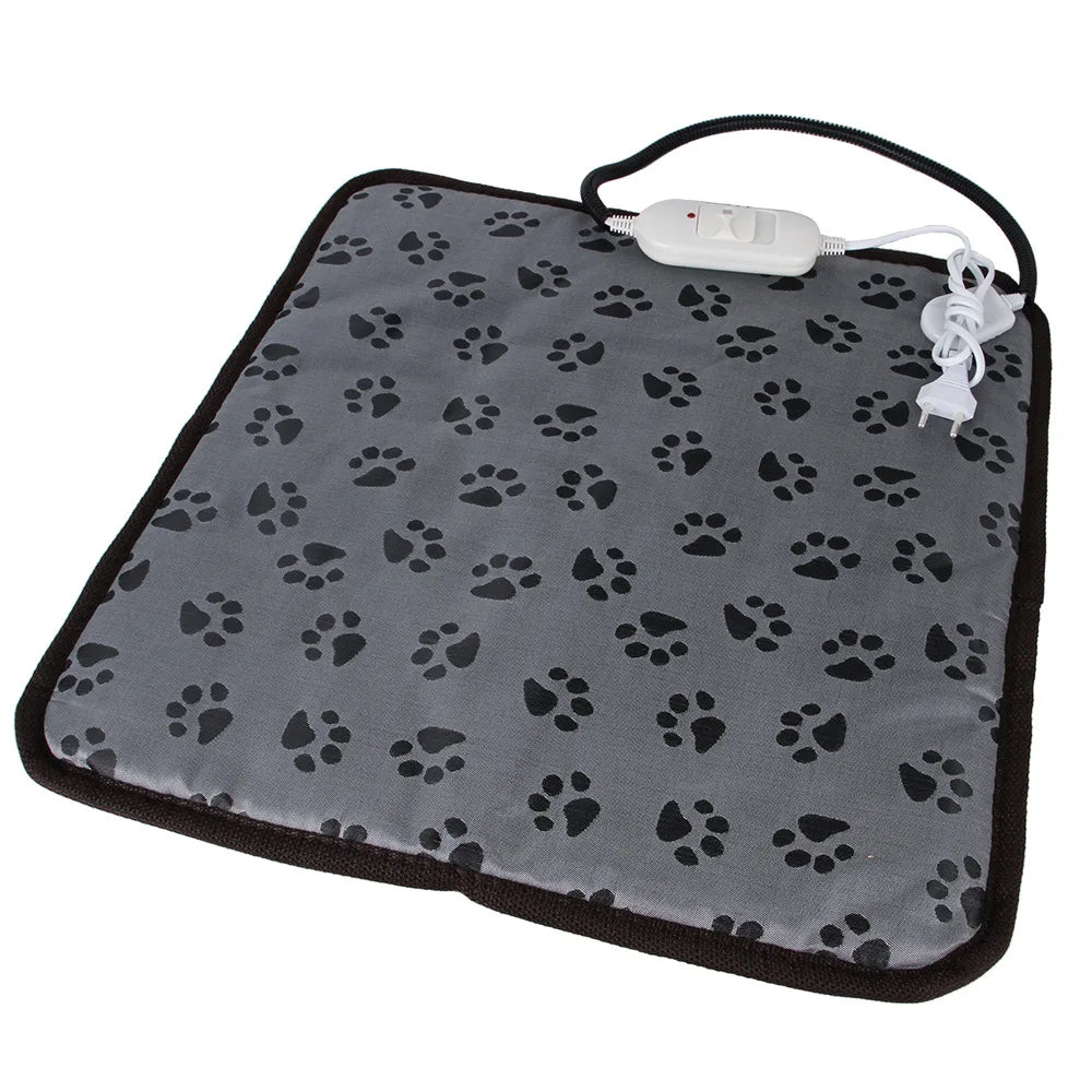 Pet Electric Heating Pad Adjustable Waterproof Mat for Dogs Cats