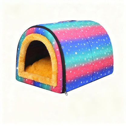 Soft Cozy Pet Dog House Bed for Small Dogs