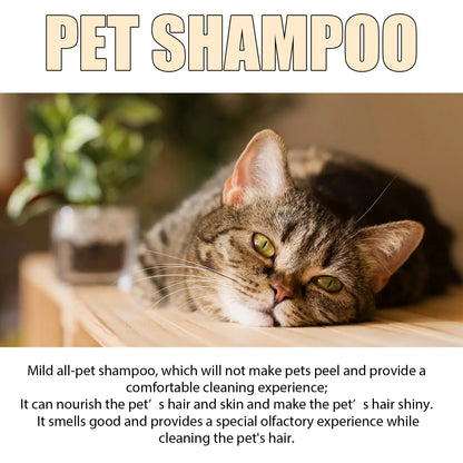 Anti Flea Dog Shampoo for Itching, Odor and Mite Removal