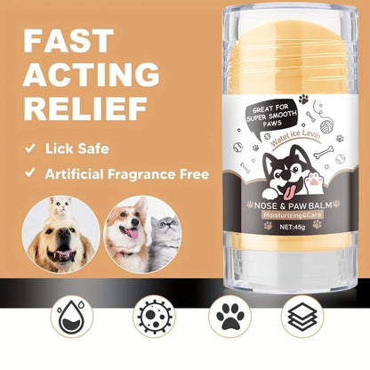 Dog Paw Balm Lick-Safe Moisturizing Soothing Foot Cream