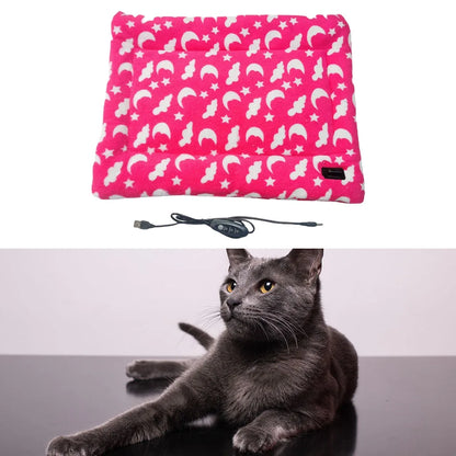 Waterproof Pet Heating Pad Adjustable Temperature Heated Mat