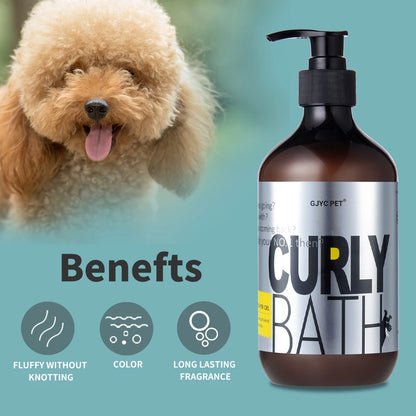 Poodle Dog Shampoo Brightening Formula for Soft Shiny Fur