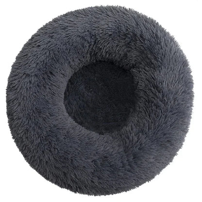 Round Plush Pet Bed for Large and Medium Dogs